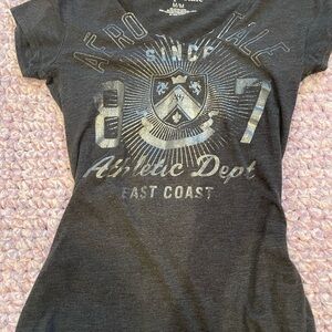 Aeropostale Fitted V neck Tee